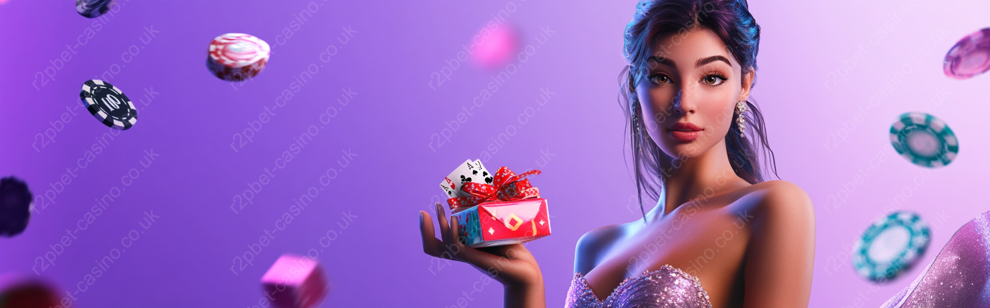 R2pbet Casino promotional banner showcasing bonus offers and games.